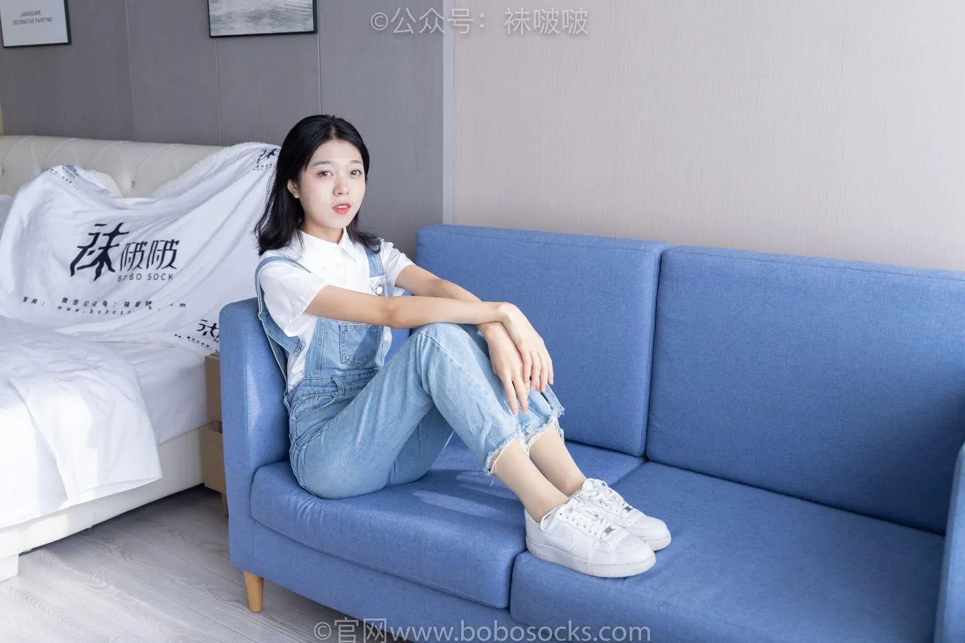 [BoBoSocks袜啵啵]NO.034 瑶瑶-空军一号板鞋、特旧厚肉丝 [131P]插图5